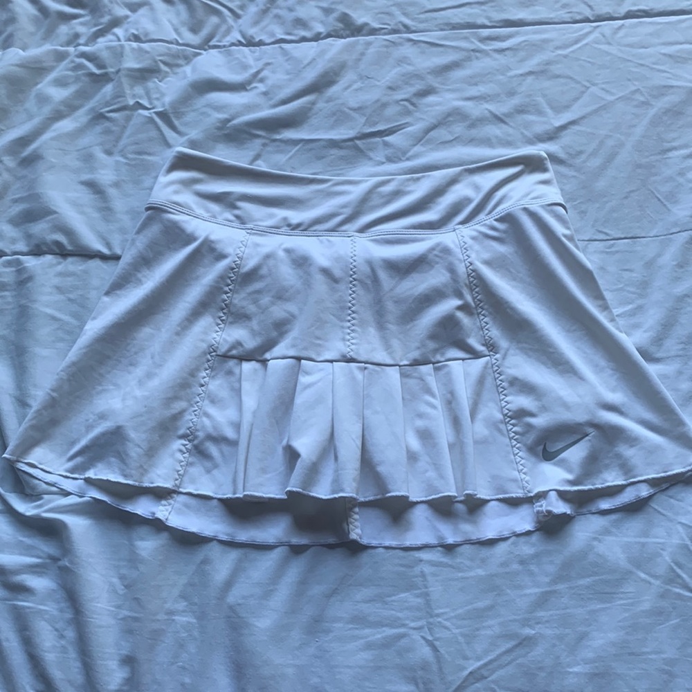 White Tennis skirt